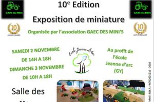 exposition de miniature agricole et tp