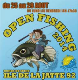 Open Fishing sur l'Ile de la Jatte