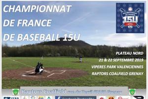 photo Championnat de France Baseball 15u Plateau Nord