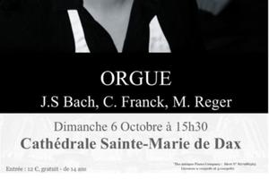 photo Récital d'Orgue à la Cathédrale de Dax le 6 octobre à 15h30