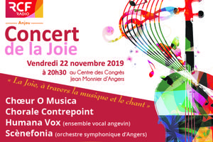 RCF Anjou organise son concert de la joie !