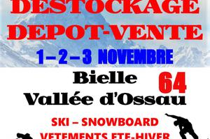 photo Destockage Depot-Vente Ski Snow Vetements Bielle 64 Vallee d'Ossau