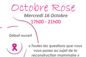 photo Débat - Stands d'informations Octobre rose 2019