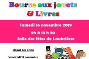 Bourse aux jouets et livres