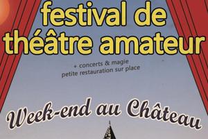 photo FESTIVAL DE THEATRE AMATEUR WEEK-END AU CHATEAU