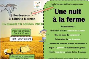 Une nuit à la ferme des lutins