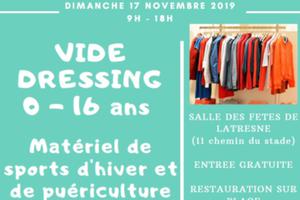 Vide-dressing hiver/ski, matériels de puériculture et jouets