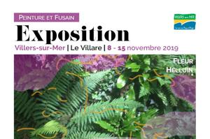 photo Exposition peinture et fusain de Fleur Helluin et Geoffroy Lauth