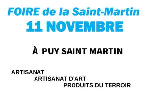 FOIRE ARTISANAL DE LA ST MARTIN