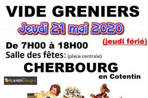 Vide greniers   Jeudi 21 mai  2020  * (jeudi férié) CHERBOURG