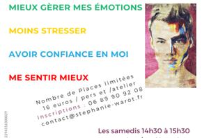 ATELIER SOPHRO'ADOS pour les 11 - 16 ans