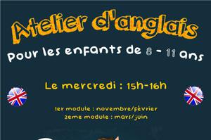 Ateliers d'anglais pour les enfants