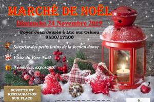 4ème Marché de Noël Organisé par la Mjc de Luc sur Orbieu