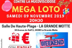 MEGA LOTO FESTIF - ENSEMBLE CONTRE LA MUCOVISCIDOSE