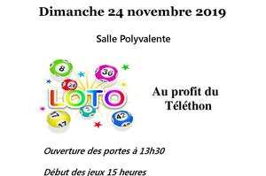 photo Loto au profit du téléthon