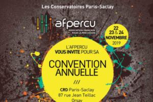 Convention de l'Association Française pour la Percussion 2019