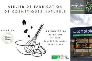 ATELIER DE FABRICATION COSMÉTIQUES NATURELS ET BIO