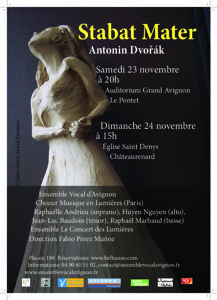 photo Antonin DVORAK STABAT MATER  Chateaurenard