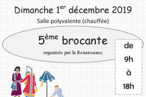 photo brocante en salle