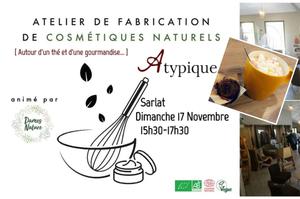 ATELIER FABRICATION COSMÉTIQUES NATURELS ET BIO