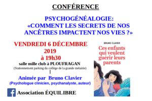 photo Conférence de psychogénéalogie par Bruno Clavier