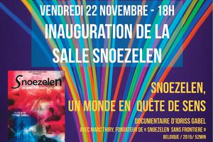 inauguration salle Snoezelen