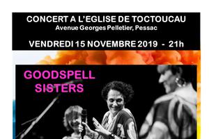 photo Concert Gospel des Goodspell Sisters de la Bordeaux Gospel Academy