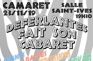 Déferlantes fait son Cabaret - Au profit du Téléthon