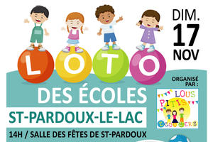 LOTO des Écoles de St-Pardoux-Le-Lac