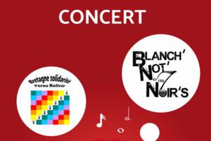 Concert Blanch'Not et  les 7  Noirs