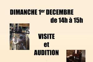 Visite et audition du carillon manuel de GAULENE (81340)