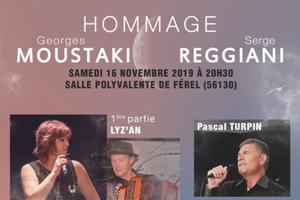 photo Lyz'an rend hommage à Serge Réggiani et Georges Moustaki