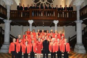 photo concert du cinquantième anniversaire du chœur Ermend Bonnal