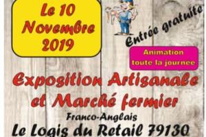 photo Exposition artisanale / Marché fermier franco – anglais