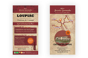 Journées Gourmandes Loupiac Bio au Château de Cranne 23 et 24 Novembre