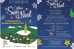 La colline de sion fête Noël au domaine de Sion