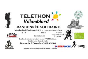 photo Randonnée solidaire Téléthon