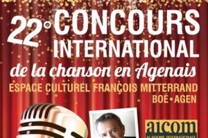 22° Concours International de la Chanson en Agenais 5 et 6 mars 2022
