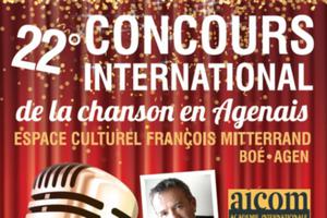 photo 22° Concours International de la Chanson en Agenais 5 et 6 mars 2022