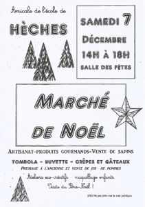 photo Marché de Noël de l'Ecole de Hèches