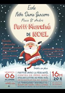 Petit Marché de Noël Ecole Notre Dame Sancerre