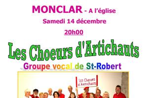 concert les choeurs d'Artichauts