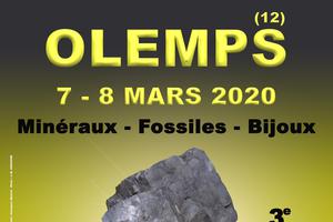 3e SALON MINERAUX FOSSILES BIJOUX de OLEMPS (AVEYRON)