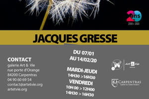 EXPOSITION JACQUES GRESSE 