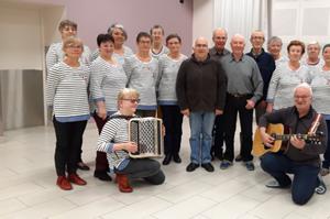 photo concert de Noël par les Voix du Van