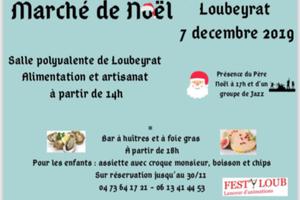 photo MARCHE NOEL BAR A HUITRES FOIE GRAS LOUBEYRAT