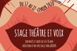 photo Stage Théâtre et voix pour enfants et ados
