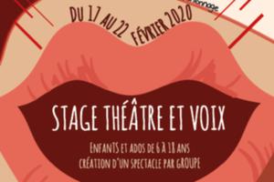 photo Stage Théâtre et voix pour enfants et ados 