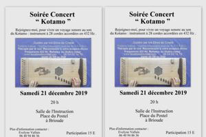 Soirée Concert Kotamo - Voyage sonore en 432 Hz