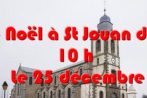 Messe de Noël St Jouan des Guérêts